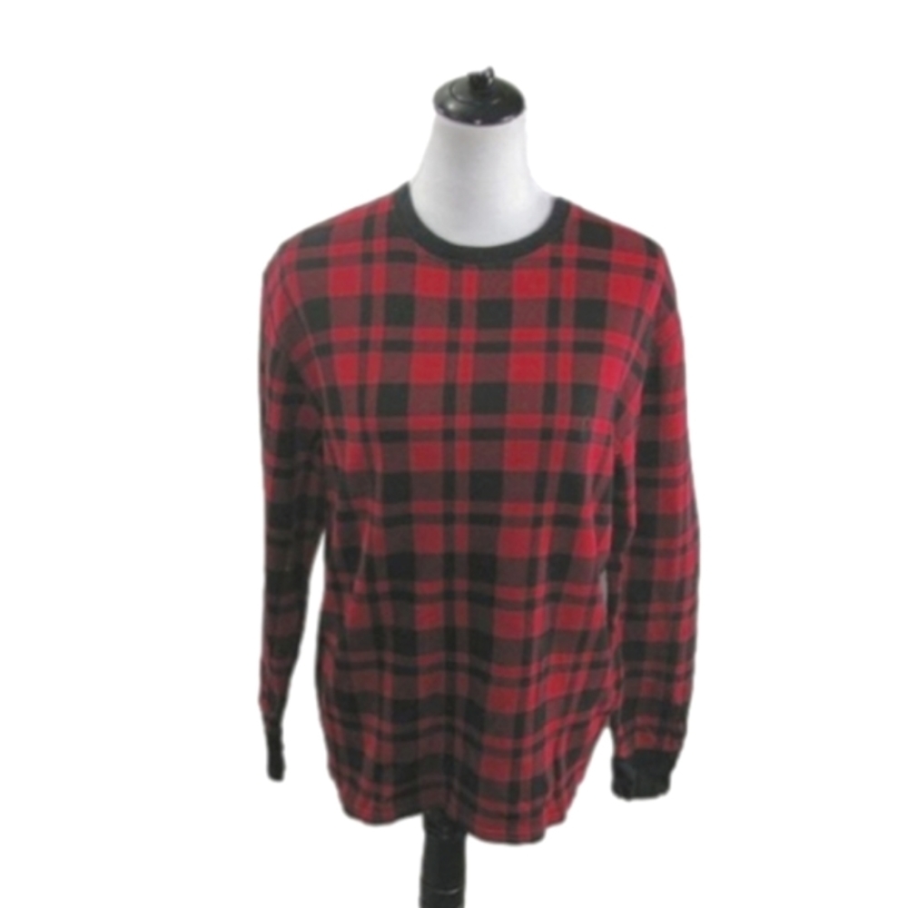 POLO Ralph Lauren Red/Black Thermal Long Sleeve Size Medium